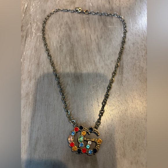 Multicolor Pendant Necklace
